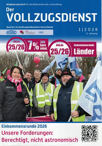 Der Vollzugsdienst 1-2026 Auszug BW
